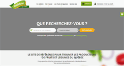 Desktop Screenshot of fraicheurquebec.com