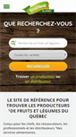 Mobile Screenshot of fraicheurquebec.com